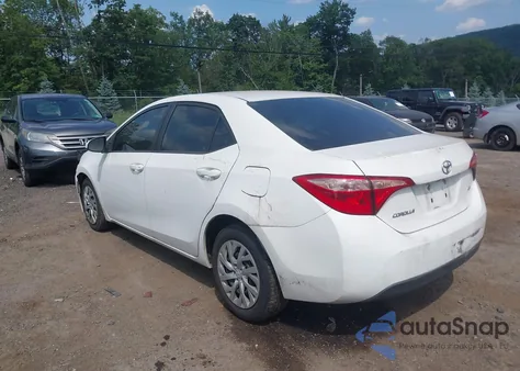 2018 Toyota Corolla Le из США, поврежденный, VIN 2T1BURHE3JC092567